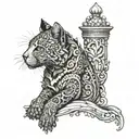 Master and Margarita tattoo design idea