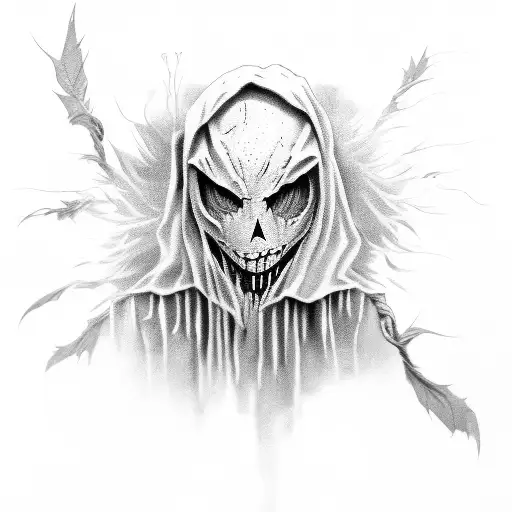 scarecrow tattoo design idea