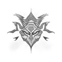 ezra tattoo design idea