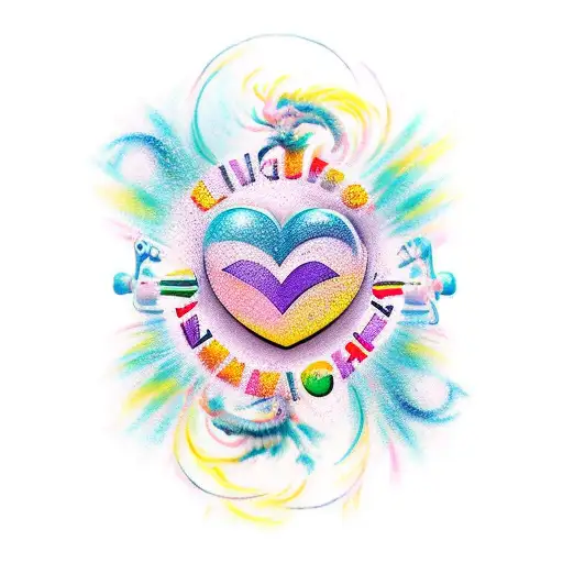 live love laugh tattoo design idea