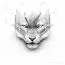 "E" by ecco2k tattoo design idea