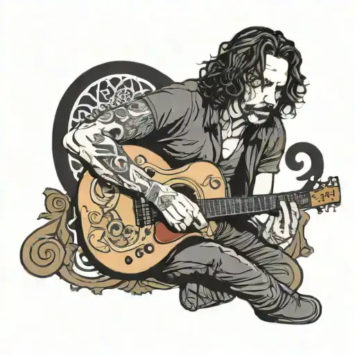 Chris Cornell   tattoo design idea
