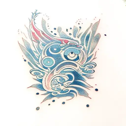 the fool tattoo design idea