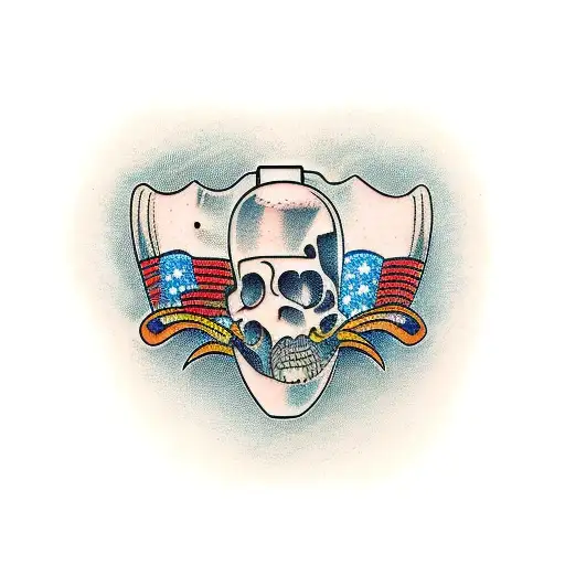 carpenter tool belt tattoo design idea