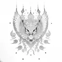 Iranian tattoo design idea