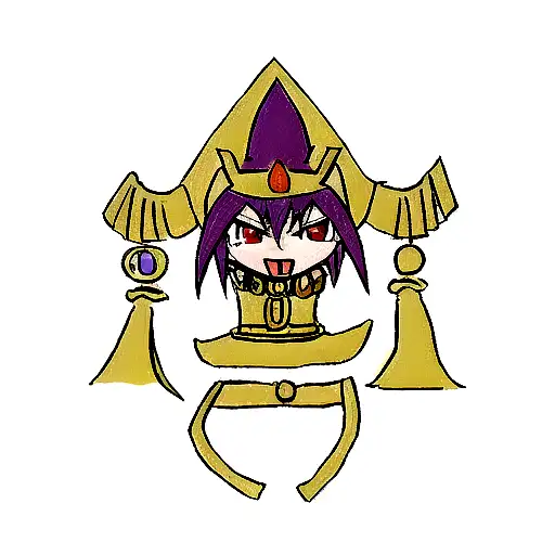 egypcian gods yu gi oh tattoo design idea