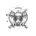 Firefighter, humanitarian aid, traveling the world, drones, brotherhood tattoo design idea