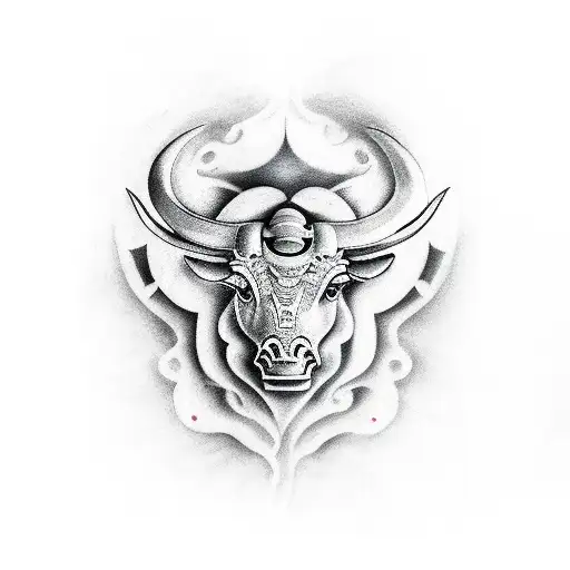 Rattle ink Tattoo -Virendra singh Rajawat - VEDIC SYMBOL -Taurus :Unique  love #TAURAS symbolizes strength, stamina and will. It Represents #Patient  ,Sensual ,Conservative ,Kind,# Reliable #A little #stubborn and Resistant  to change.