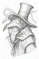 woodcut tattoo design idea