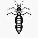 mantis and buttercup tattoo design idea