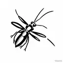 mantis and buttercup tattoo design idea