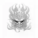Ravana  tattoo design idea