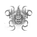 Ravana  tattoo design idea