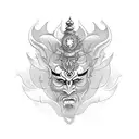 Ravana  tattoo design idea