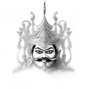 Ravana  tattoo design idea