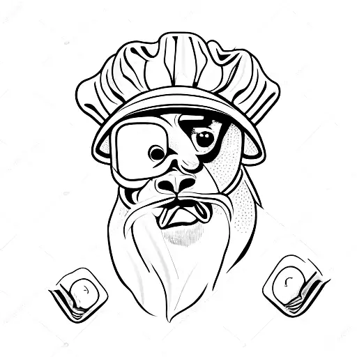 Beer cap tattoo design idea