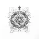 red Paris  tattoo design idea