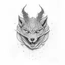 red Paris  tattoo design idea