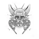 Sally Face Larry Jhonson tattoo design idea