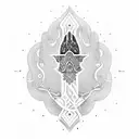 Hamsa Symbol tattoo design idea