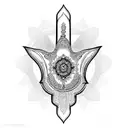 Hamsa Symbol tattoo design idea