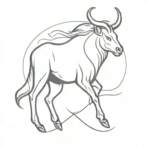 tauro  tattoo design idea