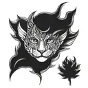 Alexis tattoo design idea