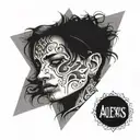 Alexis tattoo design idea