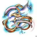 eternity tattoo design idea
