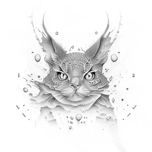 oil on water tattoo design idea