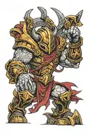 pantheon league of legends  tattoo design idea