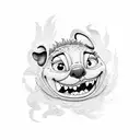 stich tattoo design idea