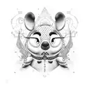 stich tattoo design idea