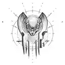 throw darts tattoo design idea