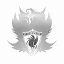Anime-inspired tattoo of Liverpool FC's iconic anthem 'You'll Never Walk Alone' tattoo design idea