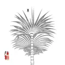 Palm Tree tattoo design idea