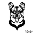 dog memories  tattoo design idea