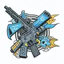 csgo tattoo design idea