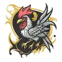 csgo chicken tattoo design idea