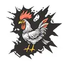 csgo chicken tattoo design idea