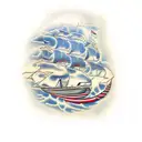 futuristic Clipper ship  tattoo design idea