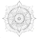 truth symbol tattoo design idea
