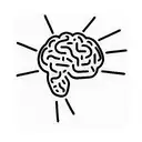 neural network brain tattoo design idea