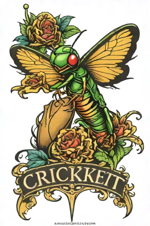 cricket name tattoo tattoo design idea