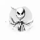 Jack Skellington tattoo design idea