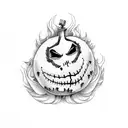 Jack Skellington tattoo design idea