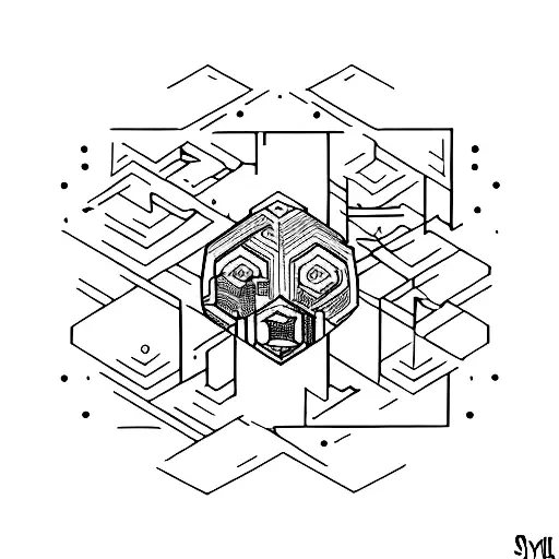 Ego Death tattoo design idea