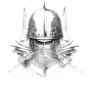 warrior dark souls tattoo design idea