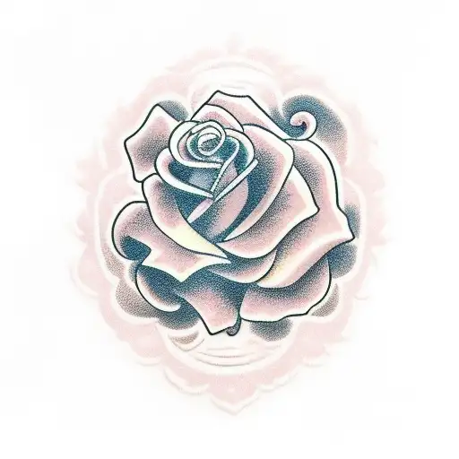 Rose of the Desert tattoo design idea