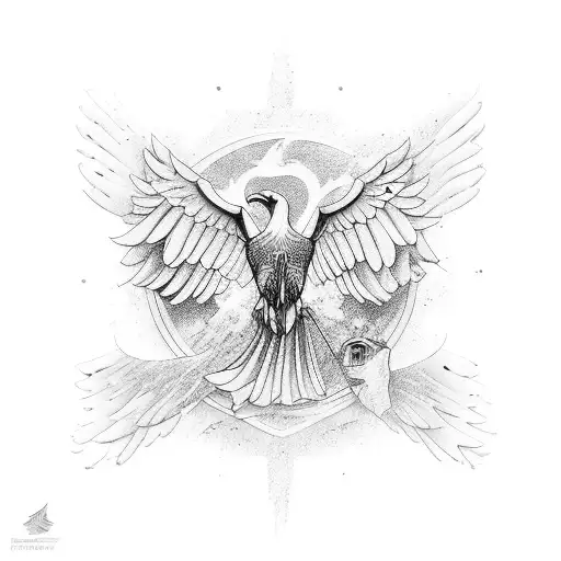 FREEDOM, FLIGHT,HUSTLE,FAMILY,HARDWORK tattoo design idea